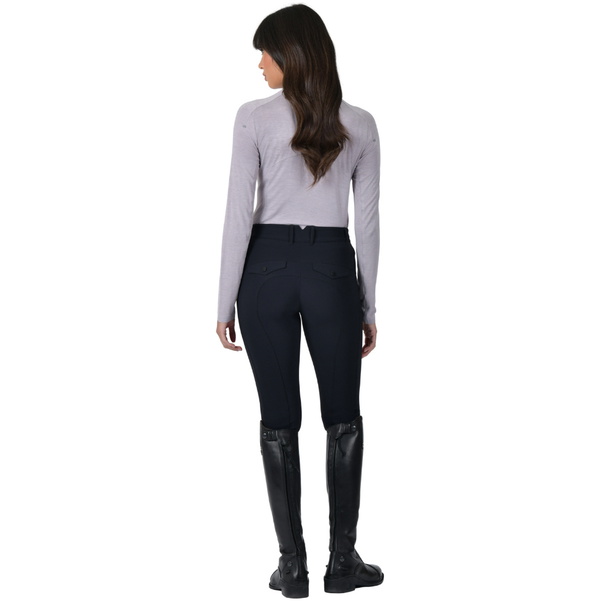 2026 WeatherBeeta Mujer 37.5 Ligero Rendimiento Manga Larga 1/4 Cremallera Top 1029993001 - Mauve Wine Marle